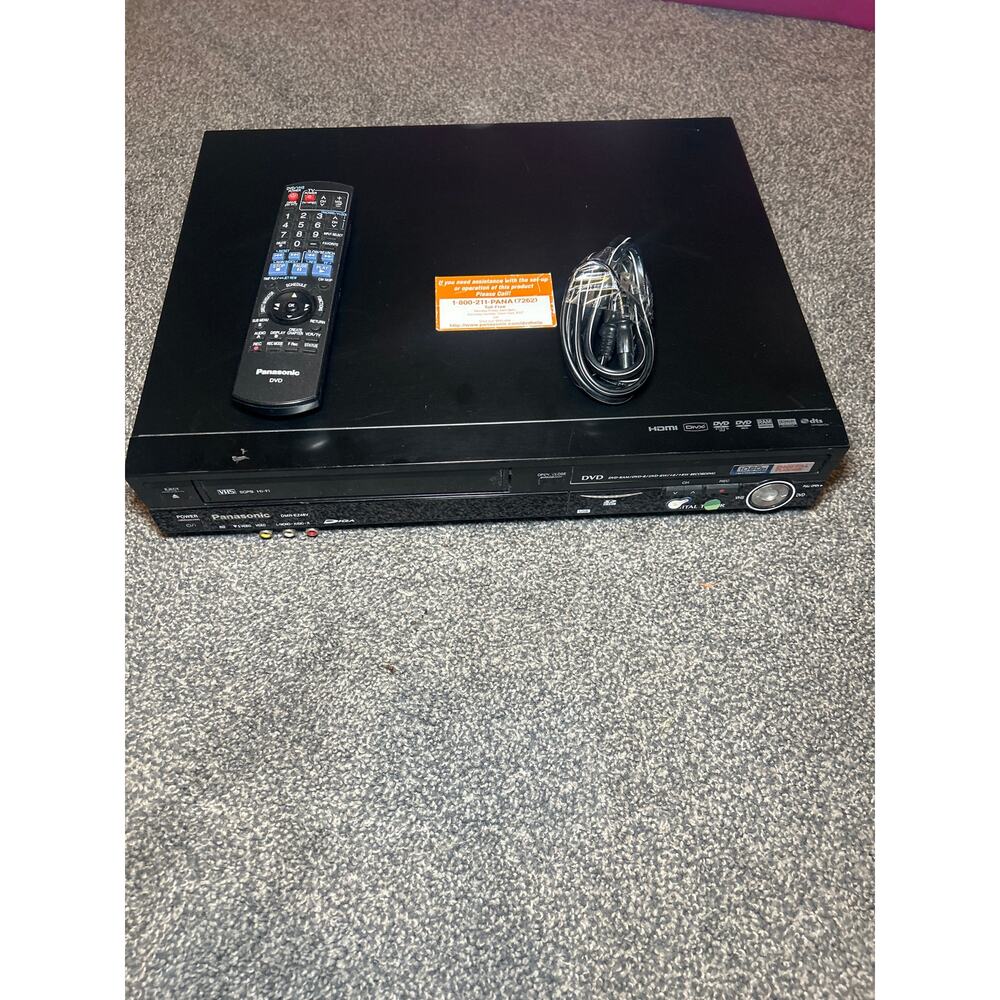 Panasonic DMR-EZ485V VHS DVD Player VHS To DVD Recording HDMI